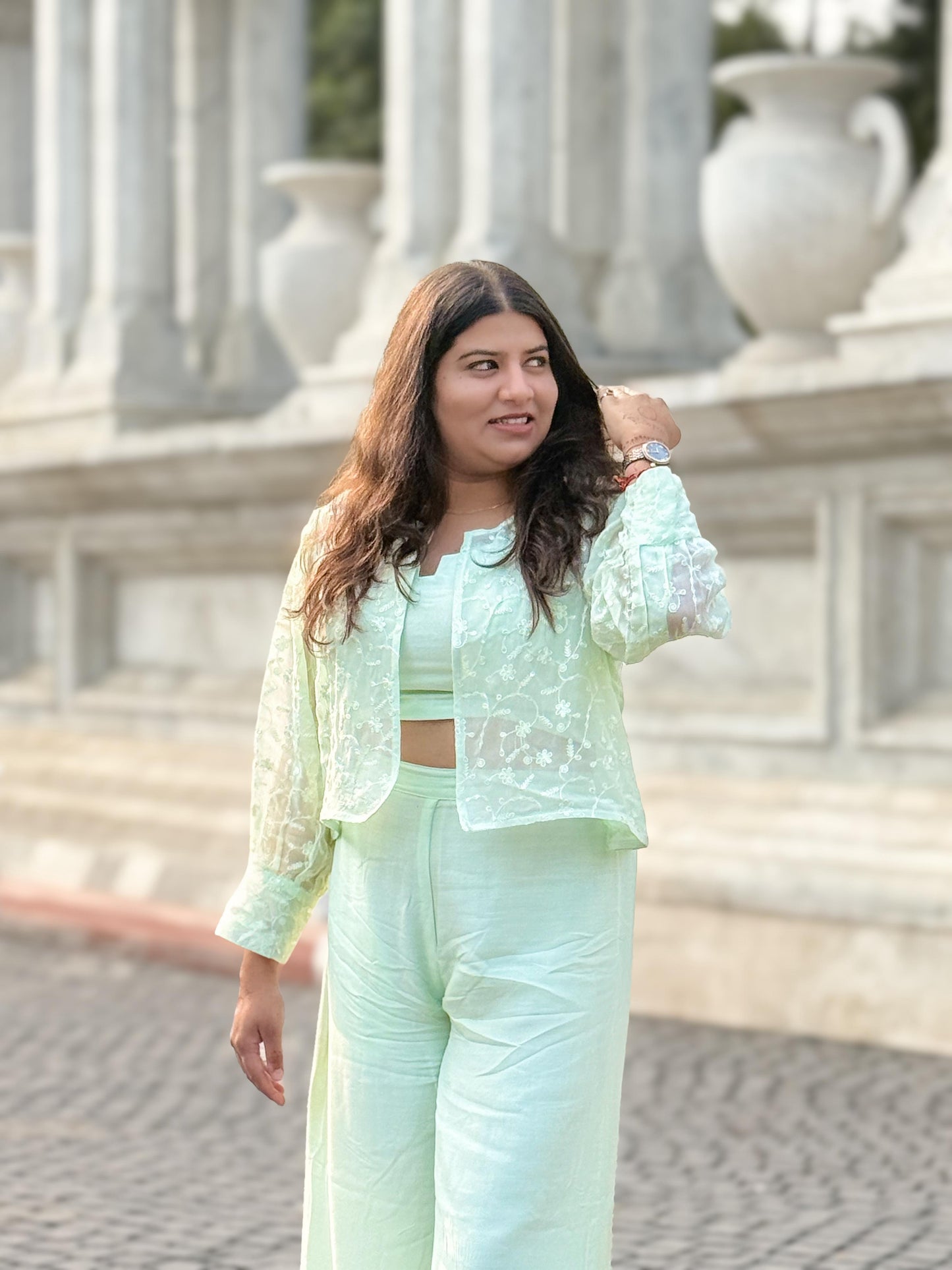 Mint Radiance Three-Piece Set