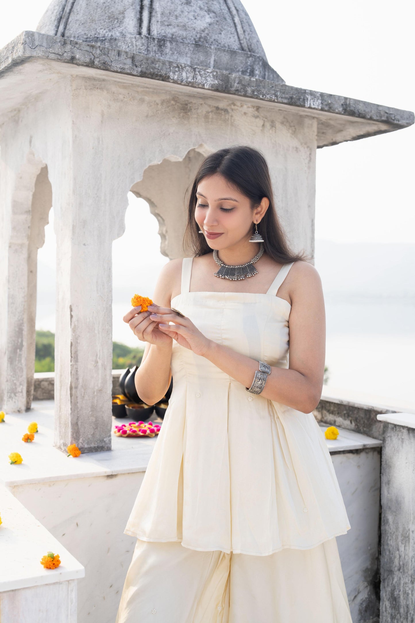 Lumi Pearl Palazzo Set