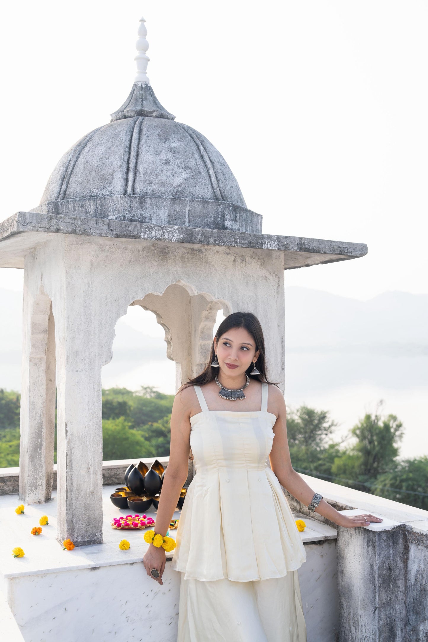 Lumi Pearl Palazzo Set