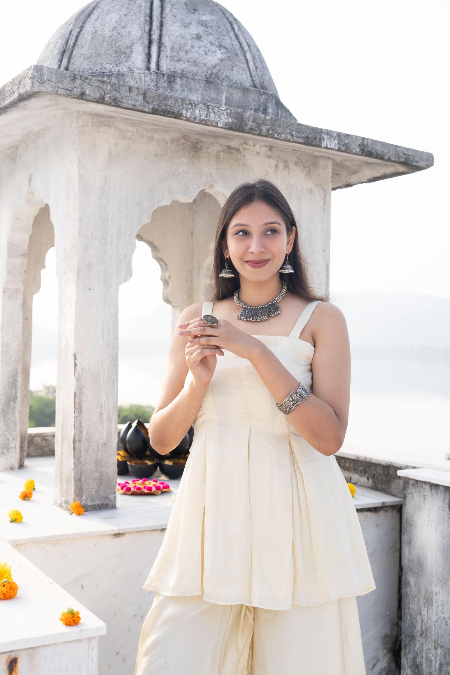 Lumi Pearl Palazzo Set