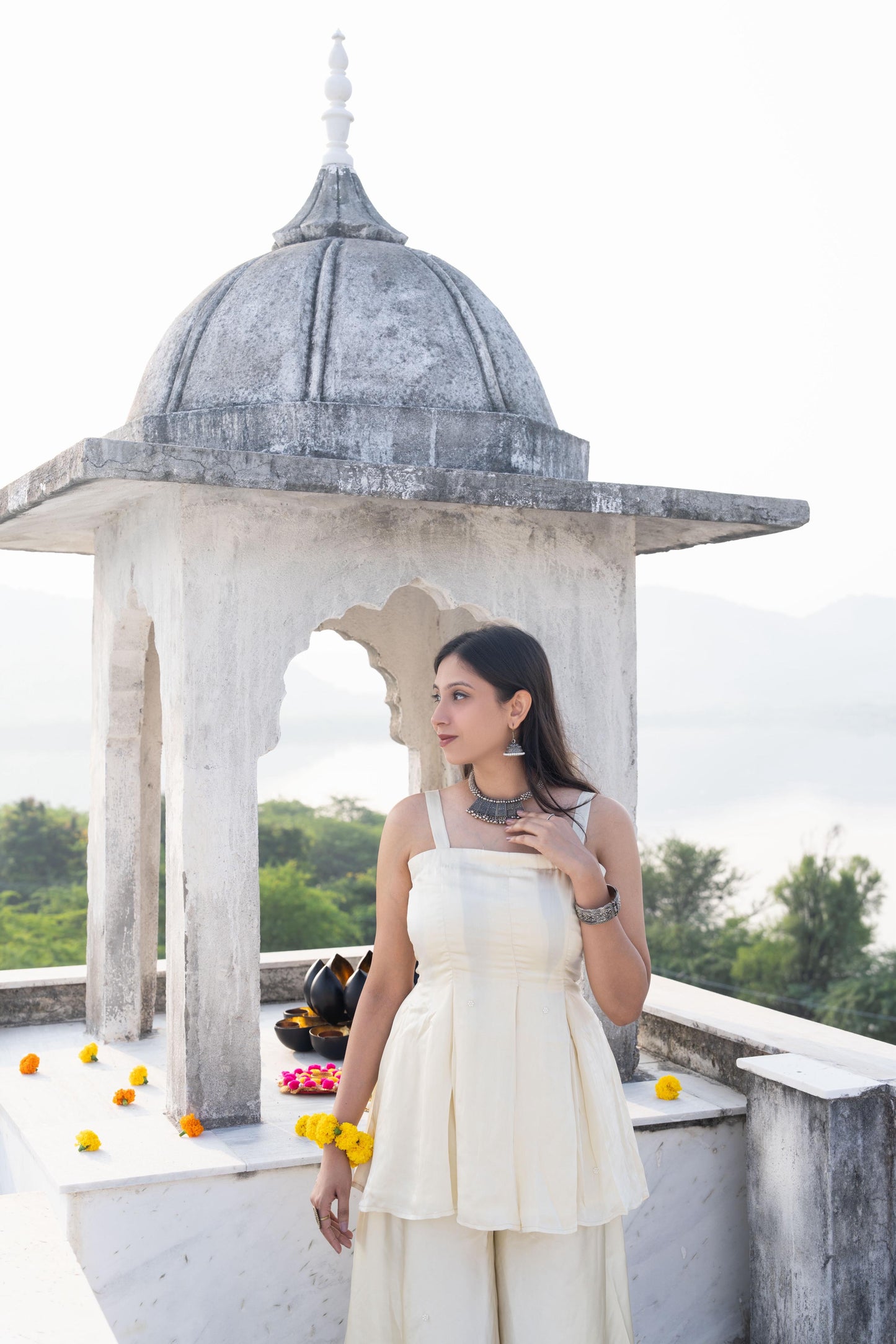 Lumi Pearl Palazzo Set