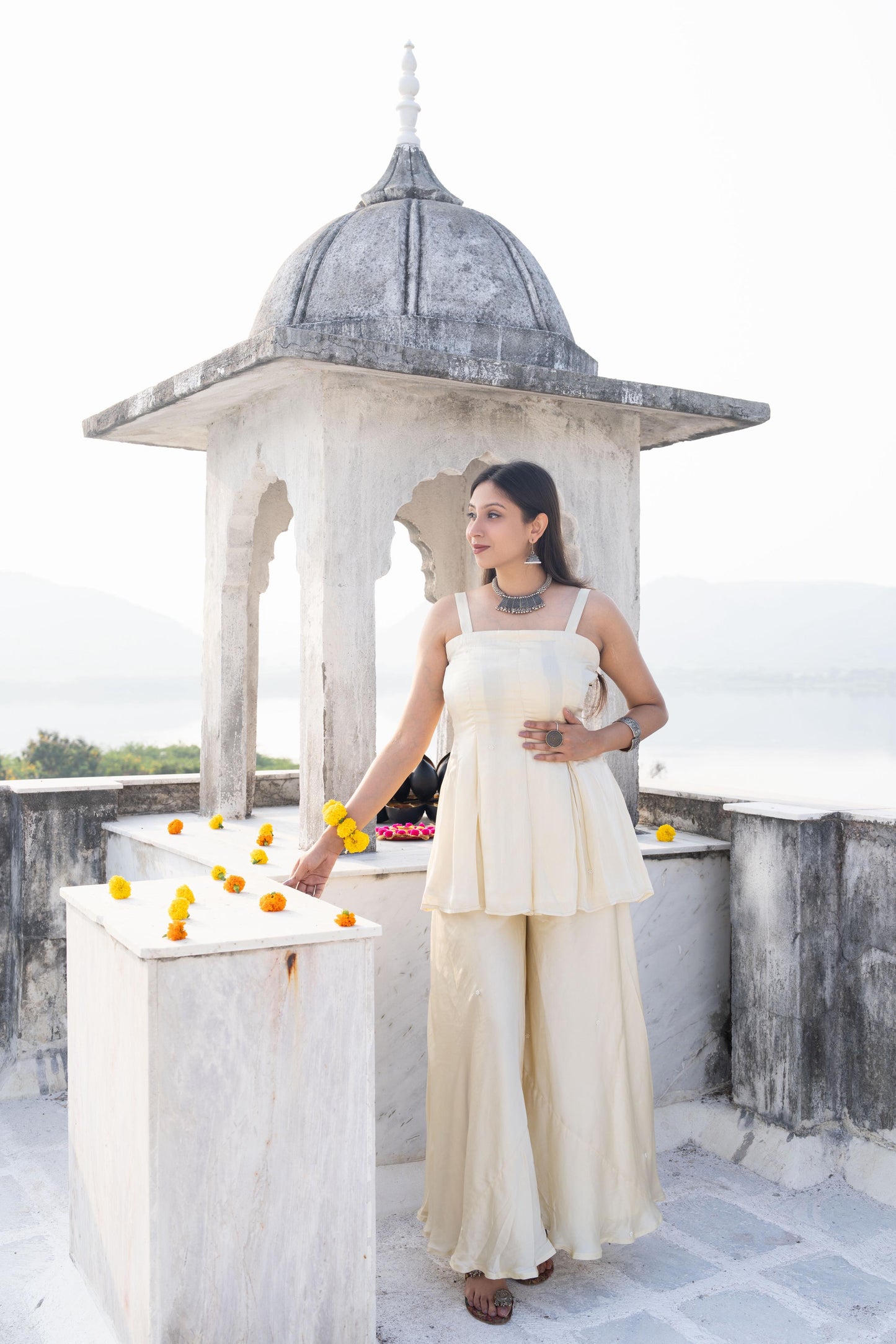 Lumi Pearl Palazzo Set