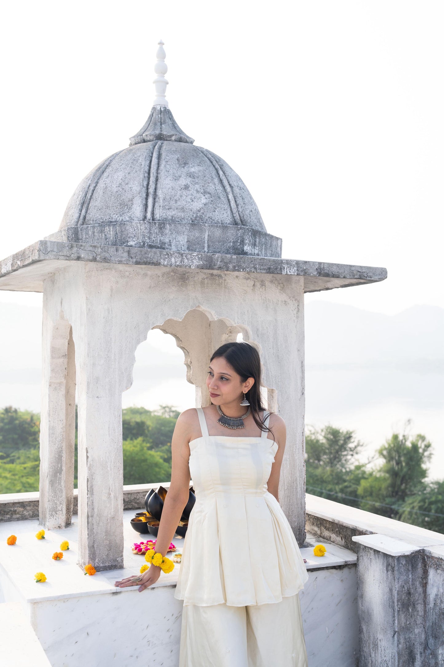 Lumi Pearl Palazzo Set