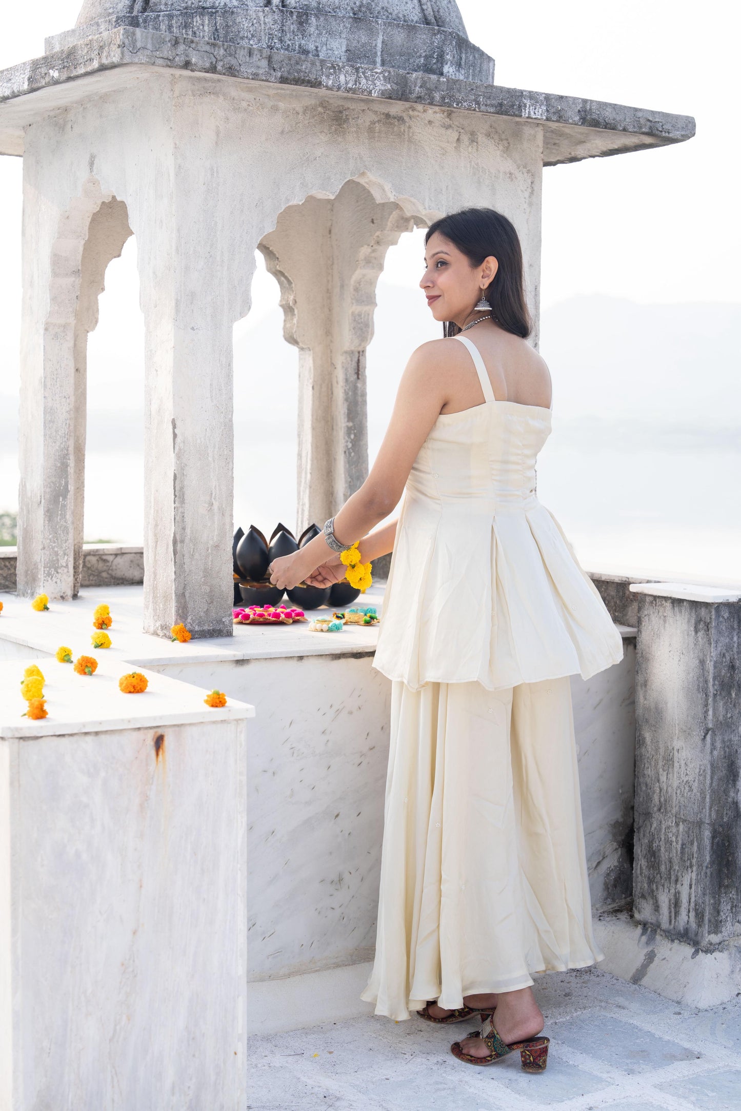 Lumi Pearl Palazzo Set