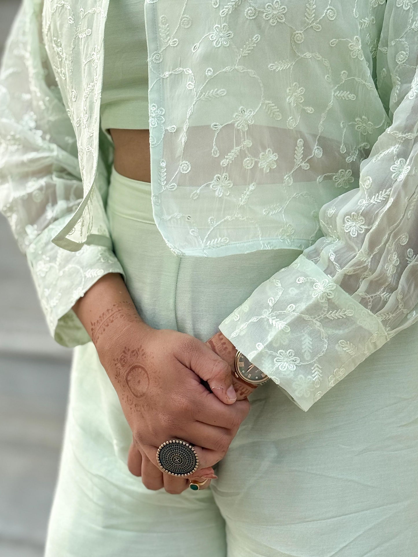 Mint Radiance Three-Piece Set